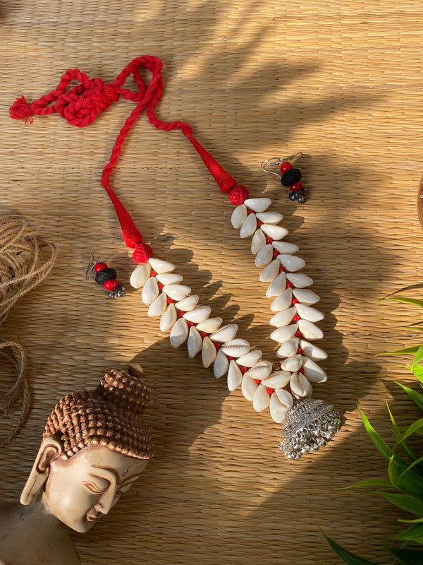 Red Kaudi Banjaran Necklace