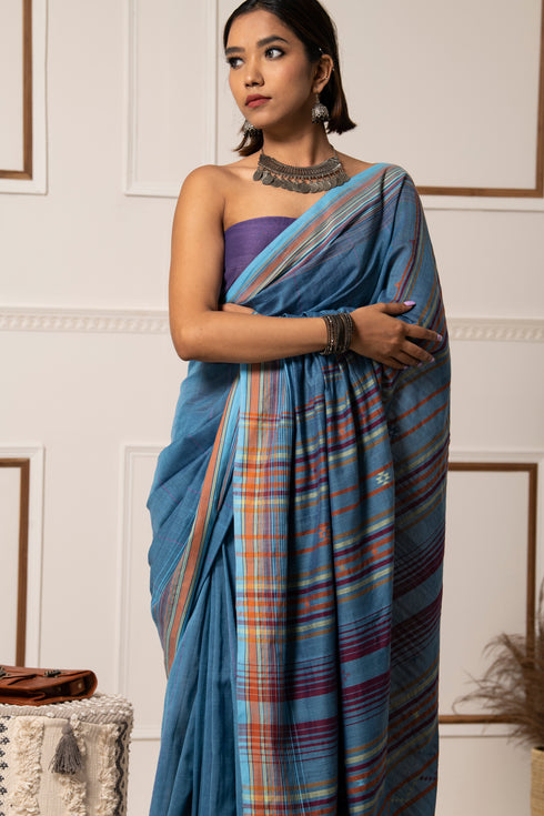 Saanjh Bhujodi Cotton Saree